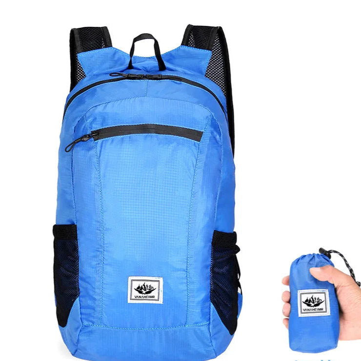 Luxury foldable travel backpack