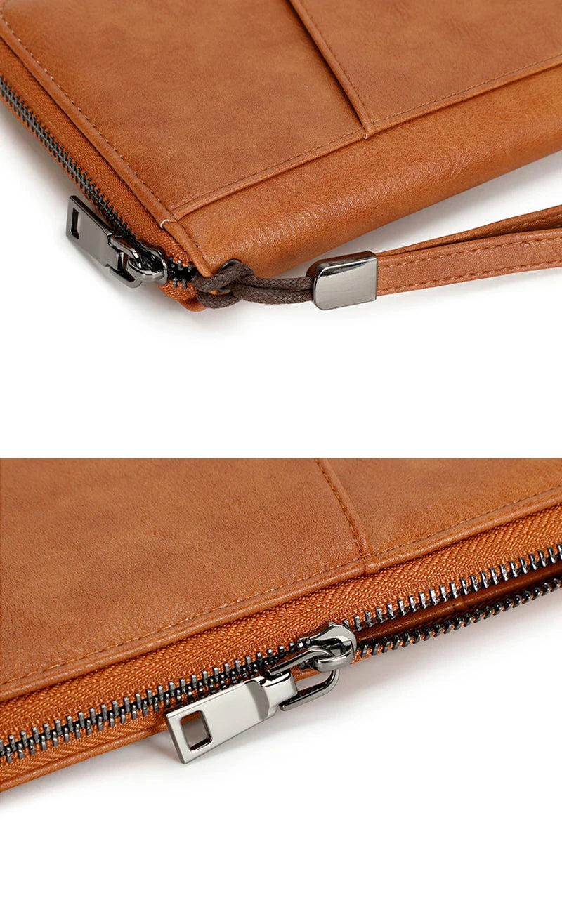 New Travel Passport Clip Wallet Women and Men Multifunctional PU Leather Card Holde RFID Anti Theft Swiping Wallets Storage Bag