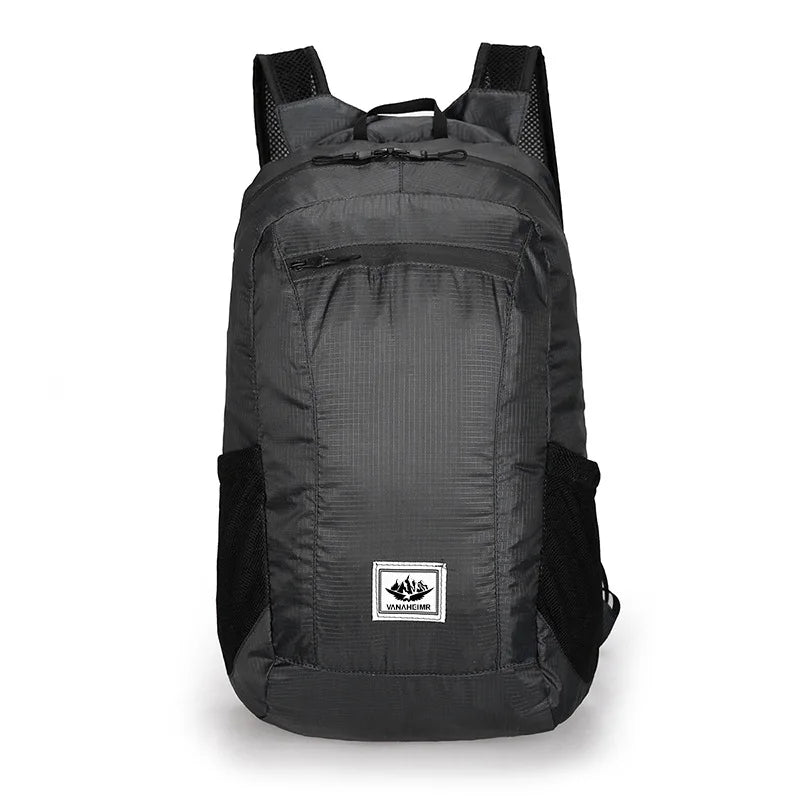 18L Portable Foldable Backpack Folding Mountaineering Bag Ultralight Outdoor Climbing Cycling Travel Knapsack Hiking Daypack