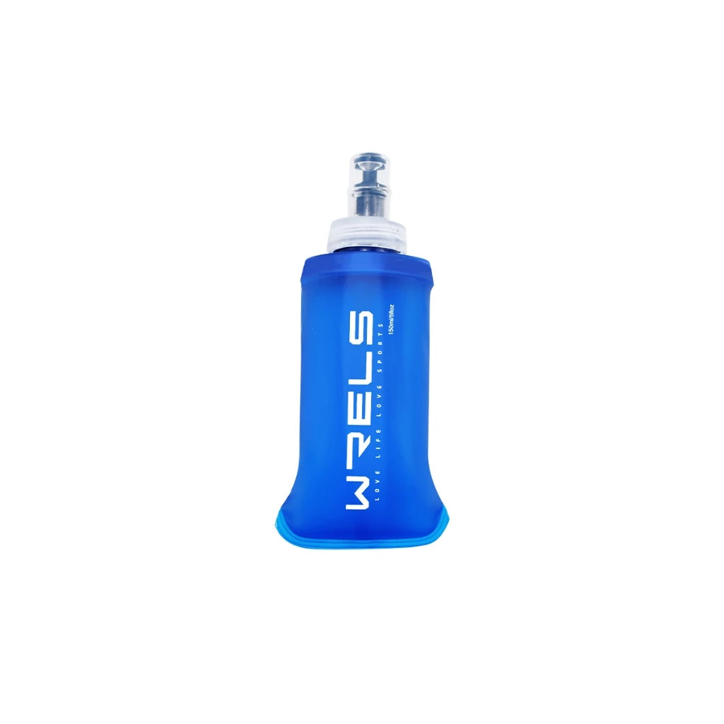 Foldable soft water bottle