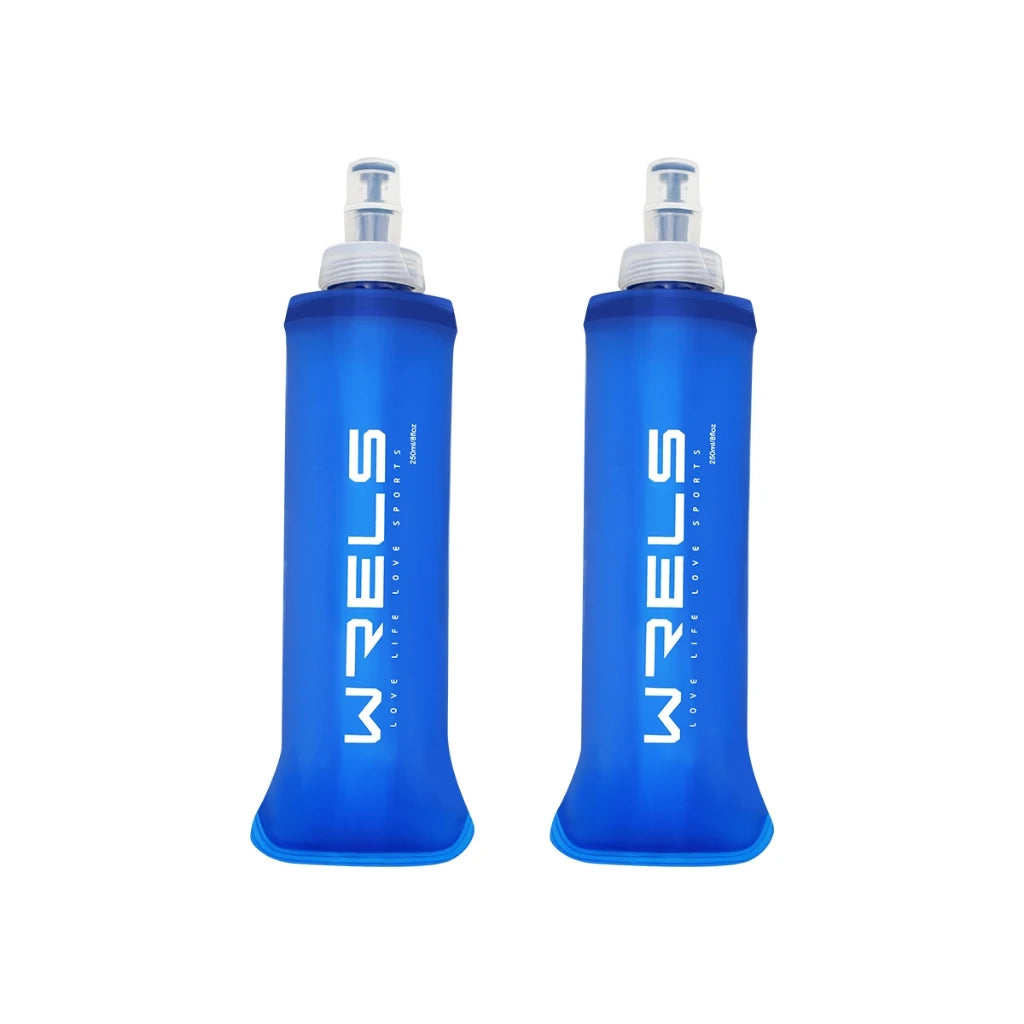 Foldable soft water bottle