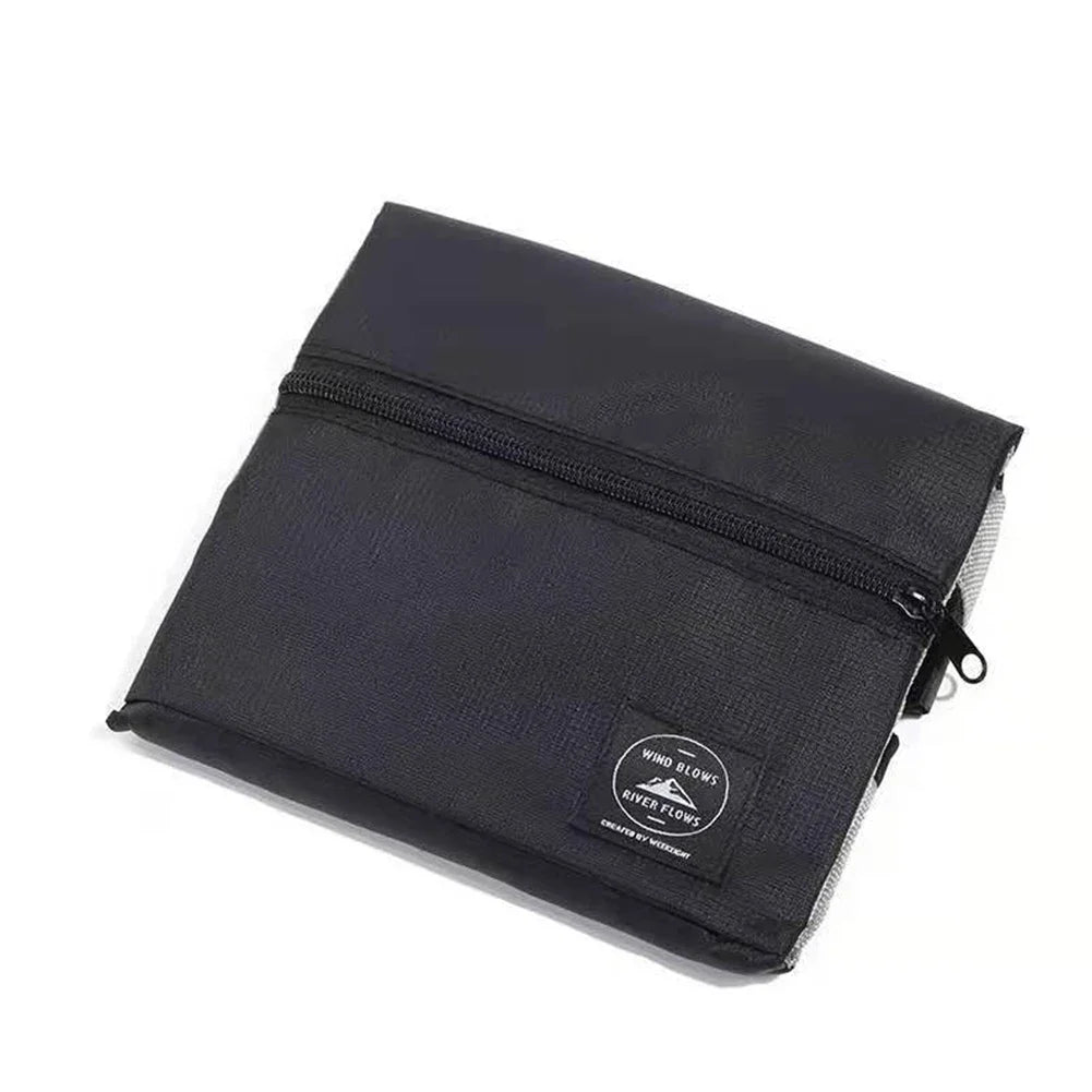 Solid Color Waterproof Folding Travel Bag Lightweight Large Capacity Luggage Bag
