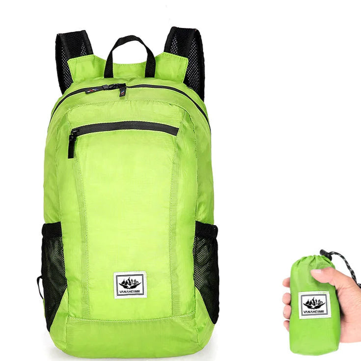 Luxury foldable travel backpack