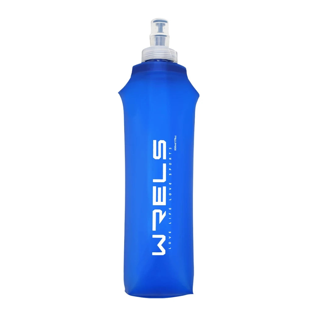 Foldable soft water bottle