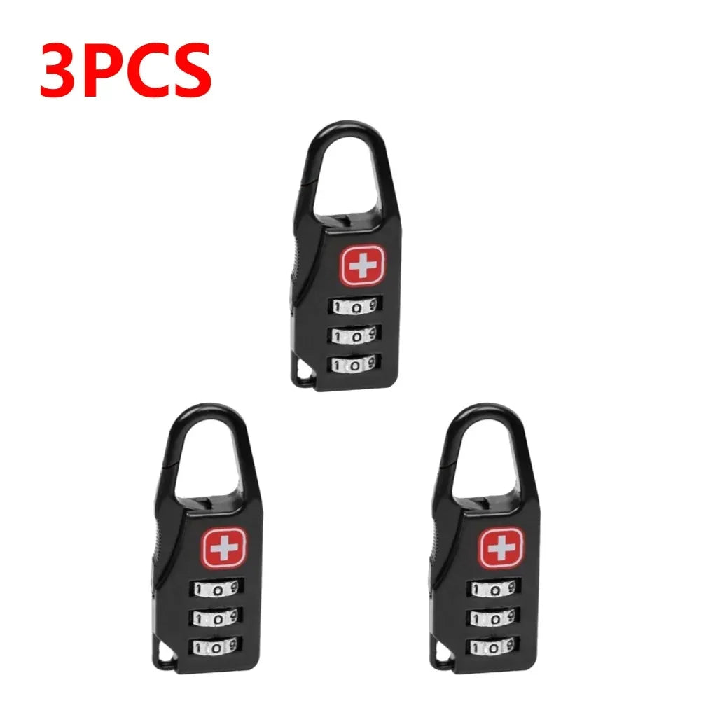 Portable combination padlock for travel