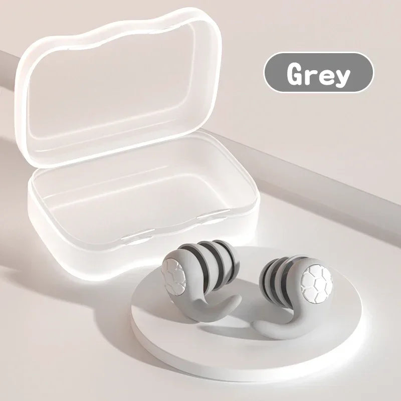 Soft reusable earplugs