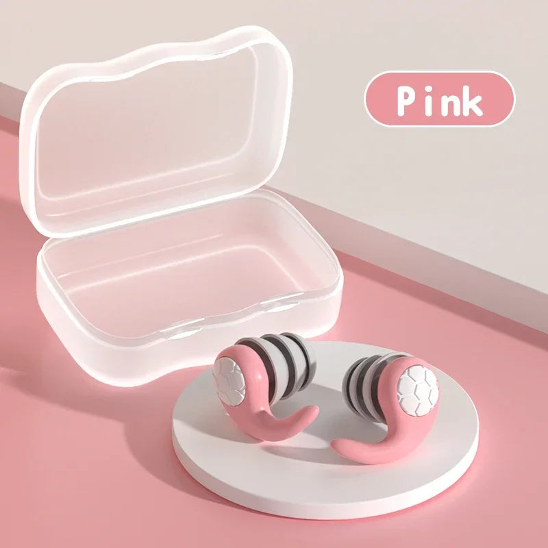 Soft reusable earplugs