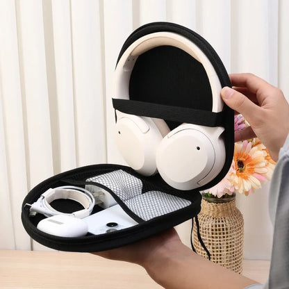 Durable protective case for wireless headsets