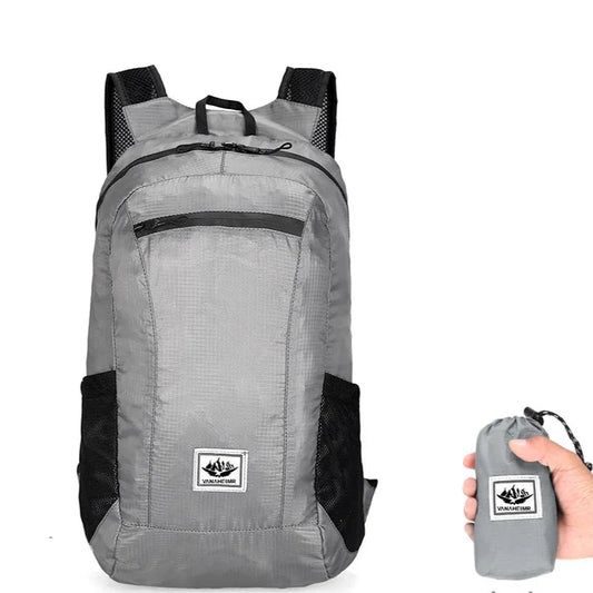 Luxury foldable travel backpack