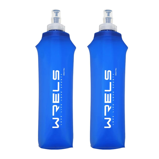 Foldable soft water bottle