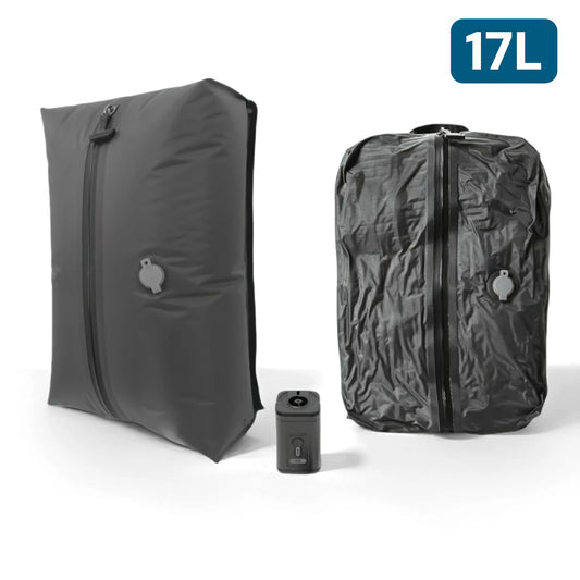 Travel vacuum storage bags