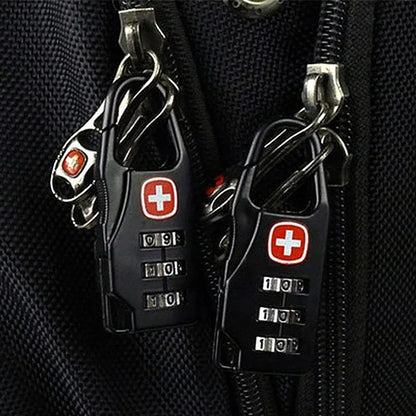 Portable combination padlock for travel