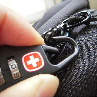 Portable combination padlock for travel