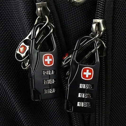 Portable combination padlock for travel
