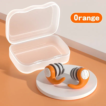 Soft reusable earplugs